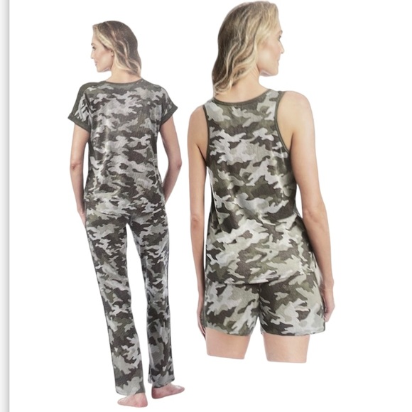 Lucky Brand - 4 PC Pyjamas Set - Picture 1 of 4